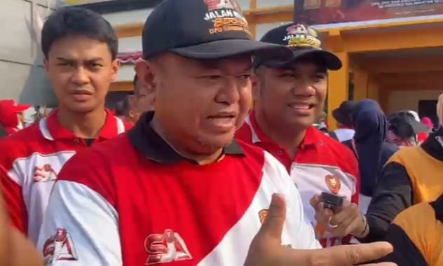 Partai Hanura Gelar Kegiatan Jalan Santai Di Ikuti  Ribuan Warga