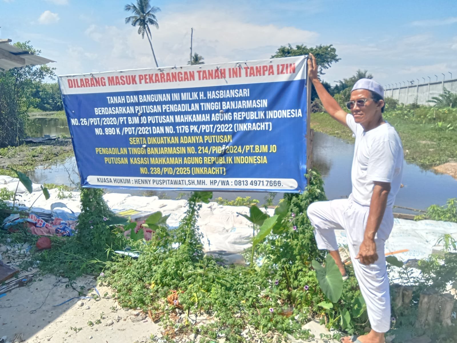 Dugaan Hambatan Penerbitan Sertifikat Tanah oleh BPN Banjarmasin di Jalan Lingkar Dalam Selatan