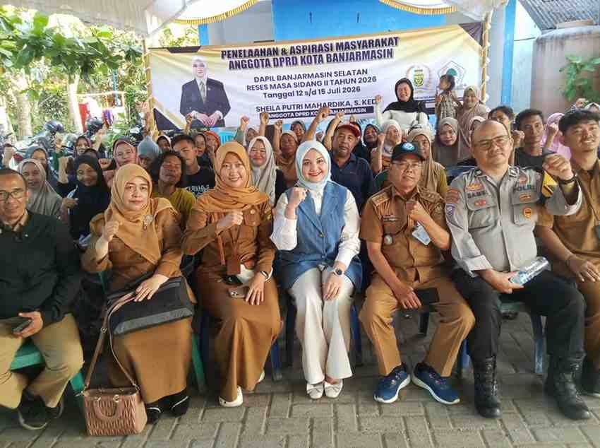 Sheila Putri Mahardika Serap Aspirasi Warga Mantuil, Komitmen Permudah Pengurusan BPJS Kesehatan Warga