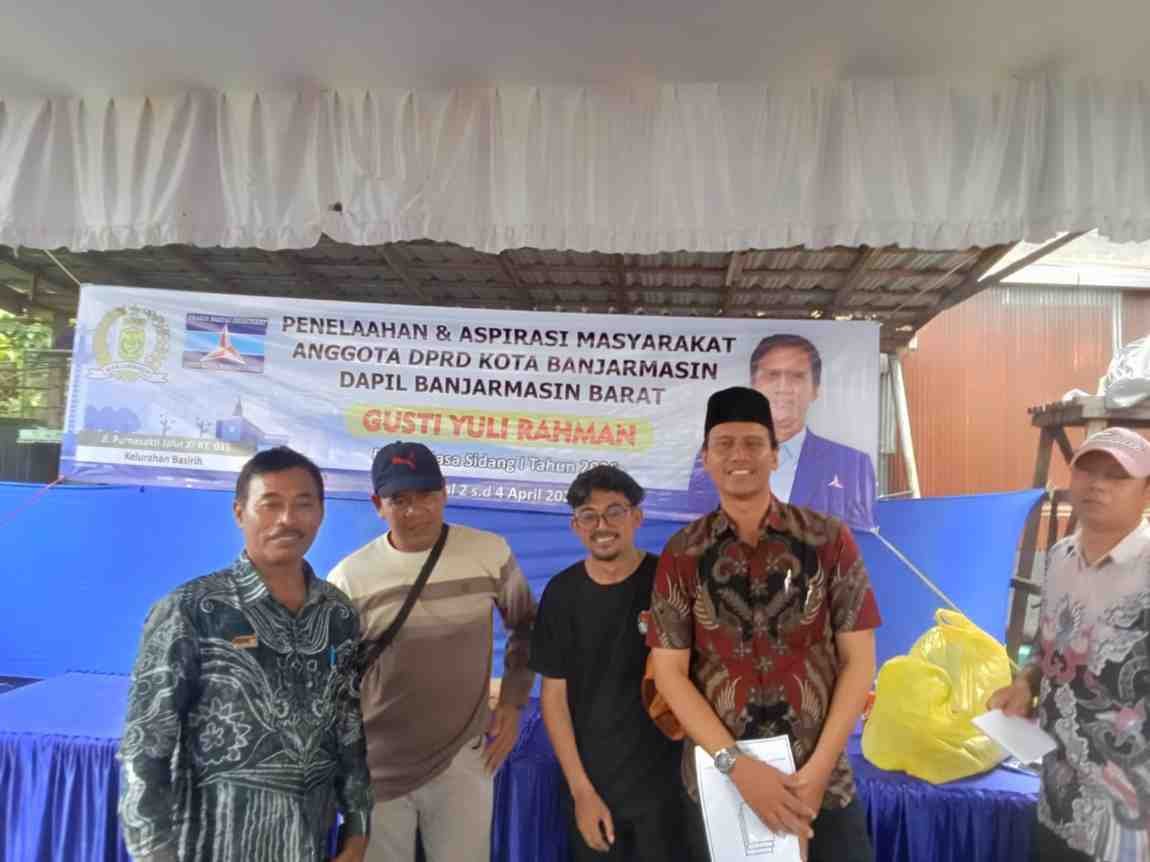 Soroti Masalah PJU Dan BPJS Warga Jalan Purna Sakti Kelurahan Basirih Mamfaatkan Momenens Reses Gt. Yuli Rahman Untuk Berdialog